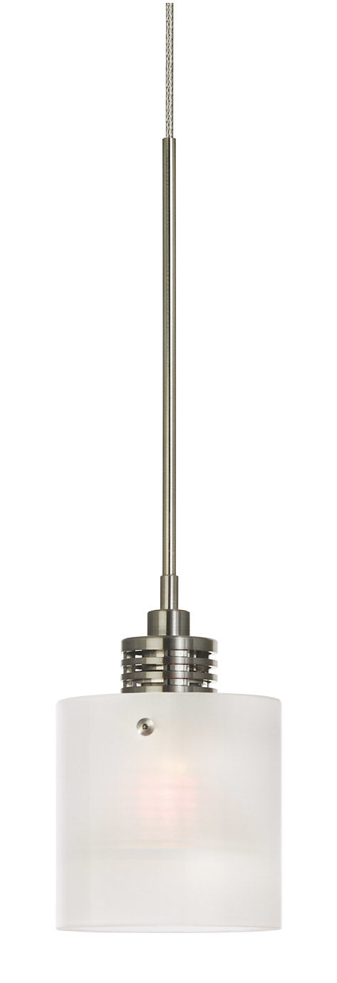 Stone Action PD205FRSNM3C Pendant Light - Satin Nickel