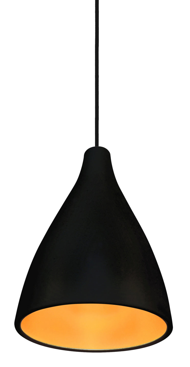 Stone PD249BLGORTL6BM Pendant Light - Aluminia Black