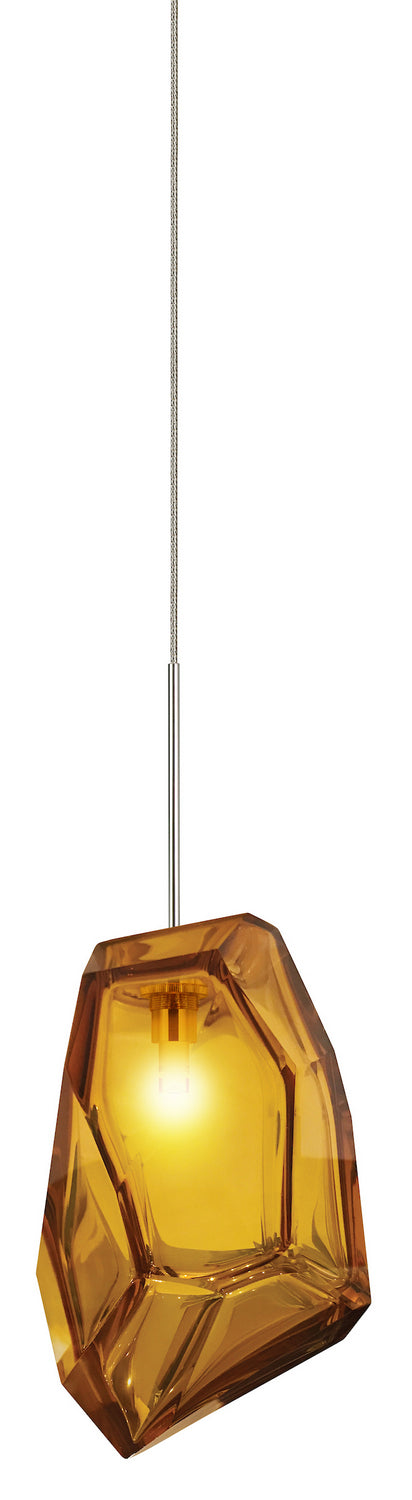 Stone Gem PD262AMSNL2J Pendant Light - Satin Nickel