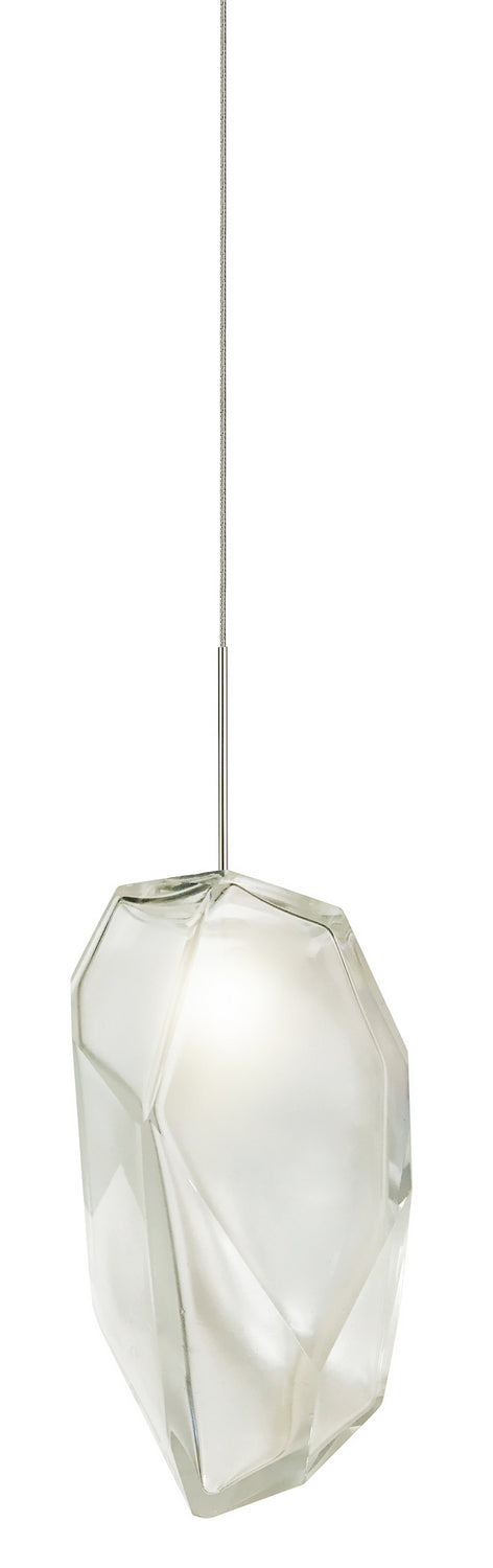 Stone Gem PD262FRSNL2M Pendant Light - Satin Nickel