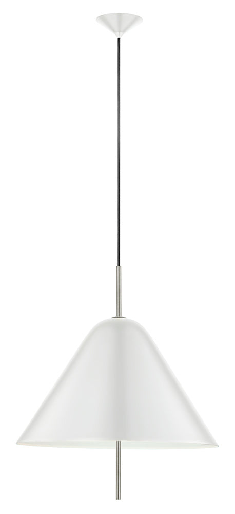 Stone Spin PD335MWHE124M Pendant Light - Satin Nickel