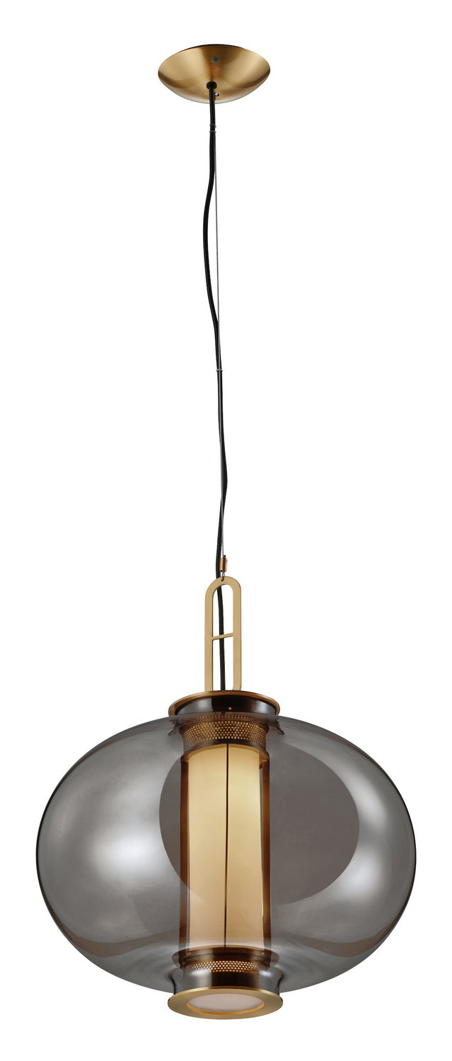 Stone Laterna PD360SMBBRT3A Pendant Light - Brushed Brass