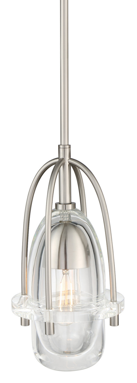 Stone Kaner PD566CRSNRT4FM Pendant Light - Satin Nickel