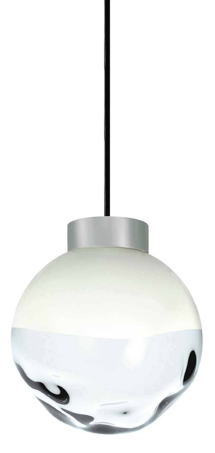 Stone Morph PD650CROPSNLG5 Pendant Light - Satin Nickel