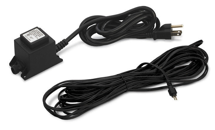 Stone Lighting PWSLM15  Indoor/Outdoor Watertight W/ 45Ft Of Cable Landscape Light Black