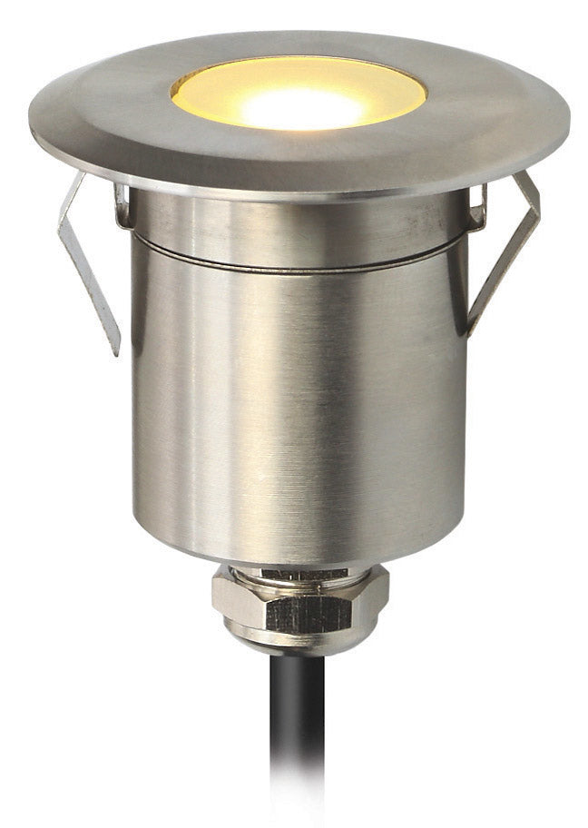 Stone Lighting SL600SSLED3  Led Step Light Landscape Light Pewter, Nickel, Silver