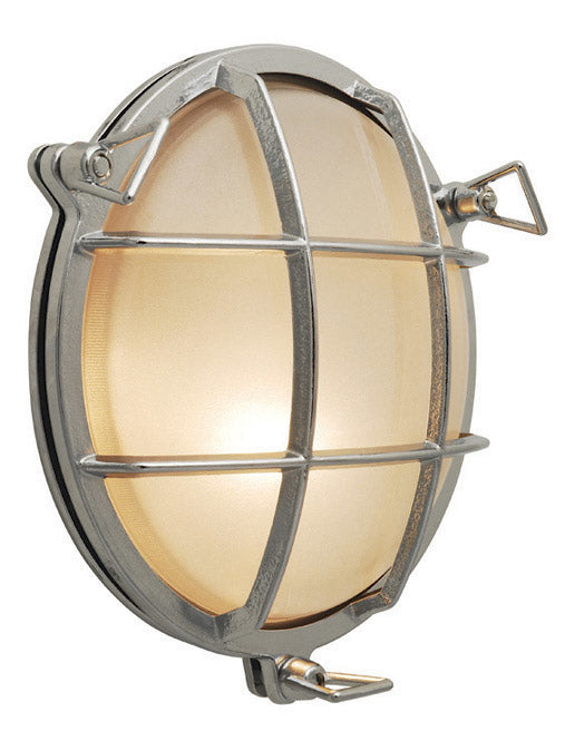Stone Lighting WO850CHCF13 Tortuga One Light Outdoor Wall Mount Outdoor Chrome