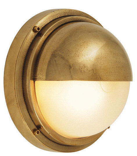 Stone Lighting WO852BRDOB17 Bari Led Outdoor Wall Mount Outdoor Brass