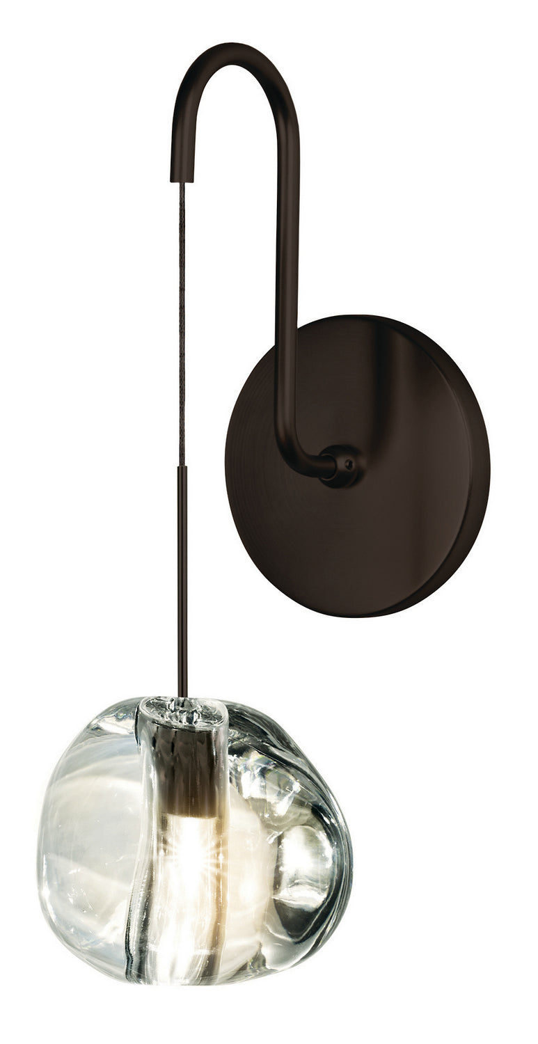 Stone Blob WS085CRBZL2 Wall Light - Bronze