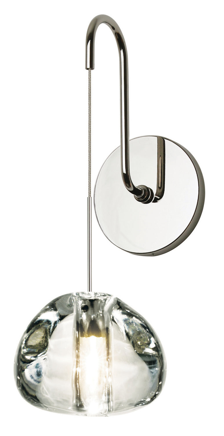 Stone Blob WS085CRPNL2 Wall Light - Polished Nickel