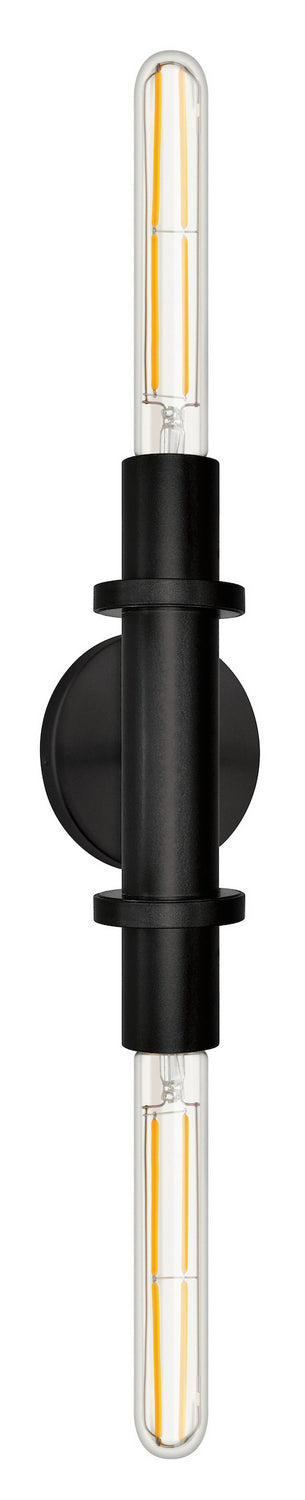 Stone Firenze WS327DBLRTL8C Wall Light - Black
