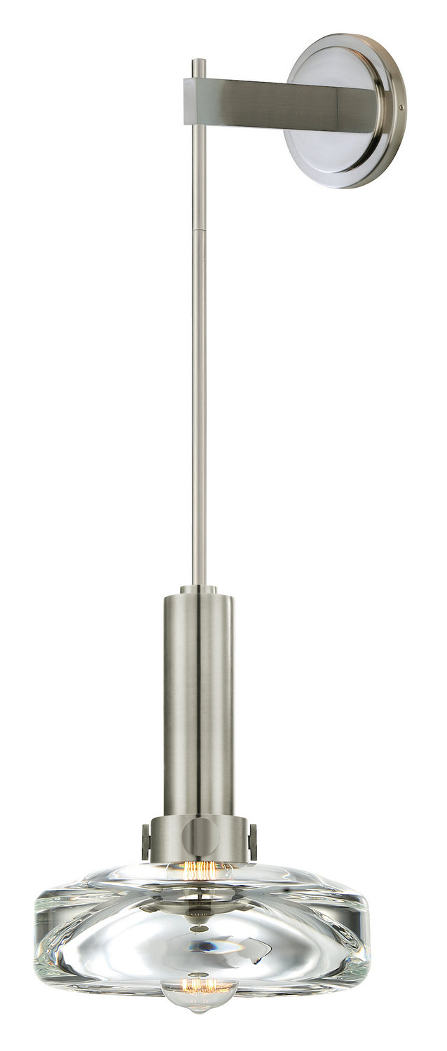 Stone Volk WS568CRSNRTL6B Wall Light - Satin Nickel