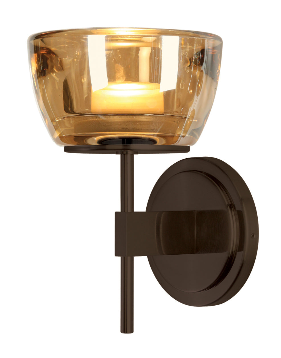 Stone Kristallo WS340AMBZLED Wall Light - Bronze