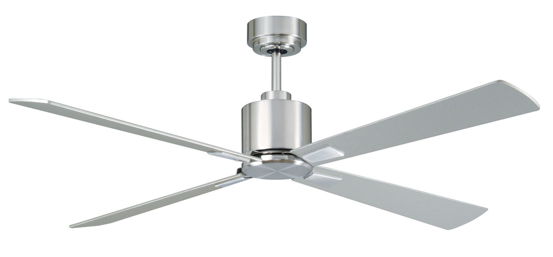 Beacon Climate 210520010 Ceiling Fan - Brushed Chrome and Silver, Silver/