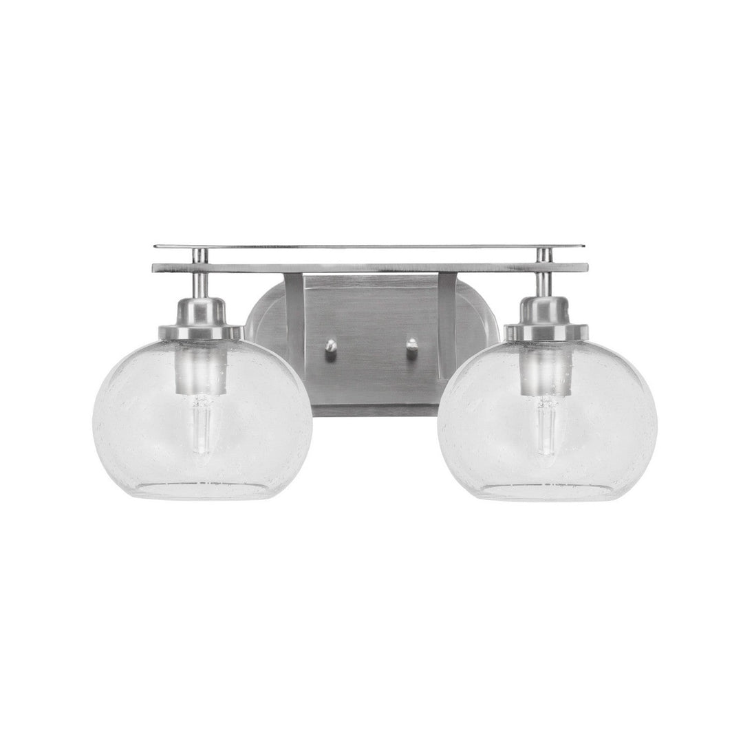 Toltec Odyssey 2612-bn-202 Bath Vanity Light 18 in. wide - Brushed Nickel