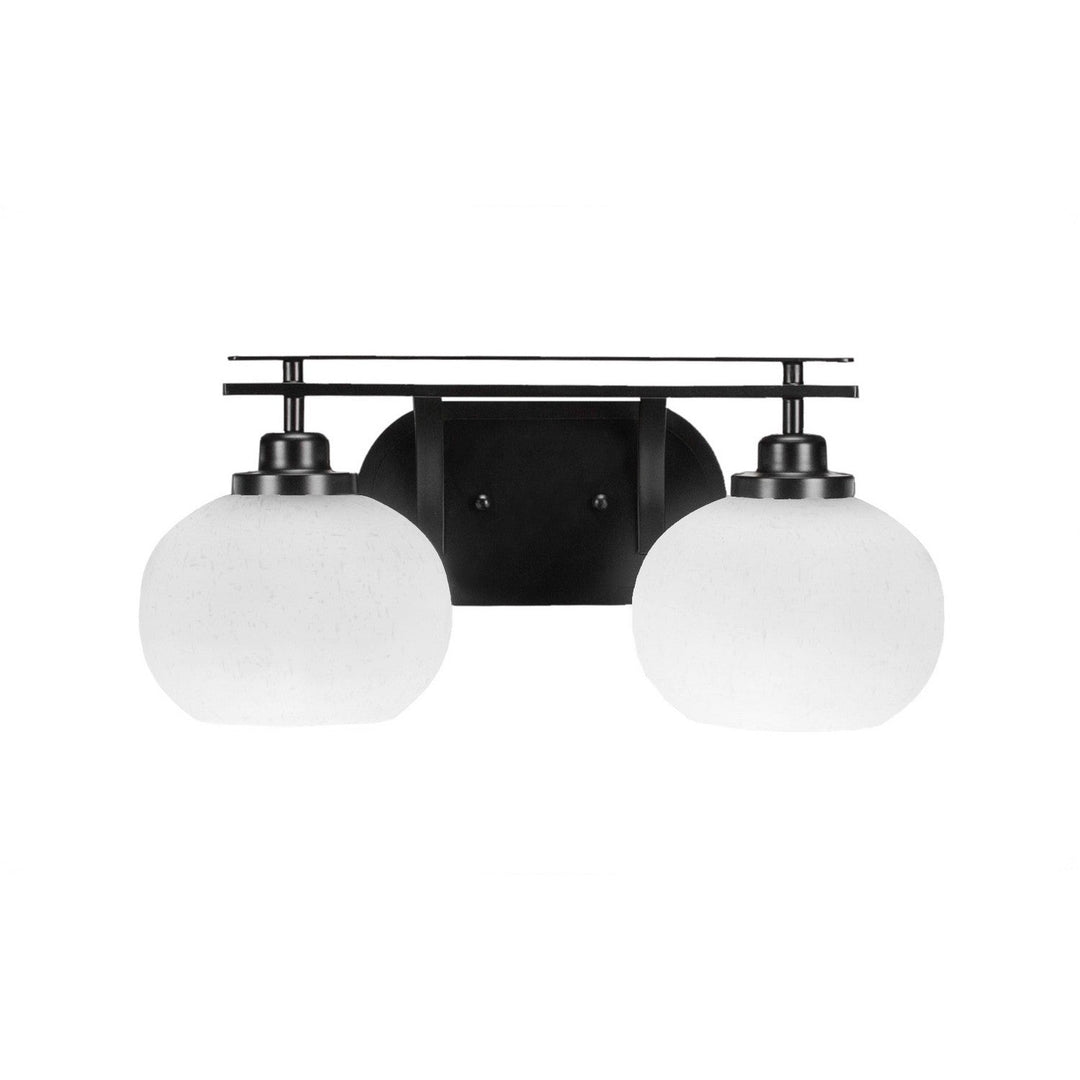 Toltec Odyssey 2612-mb-212 Bath Vanity Light 18 in. wide - Matte Black