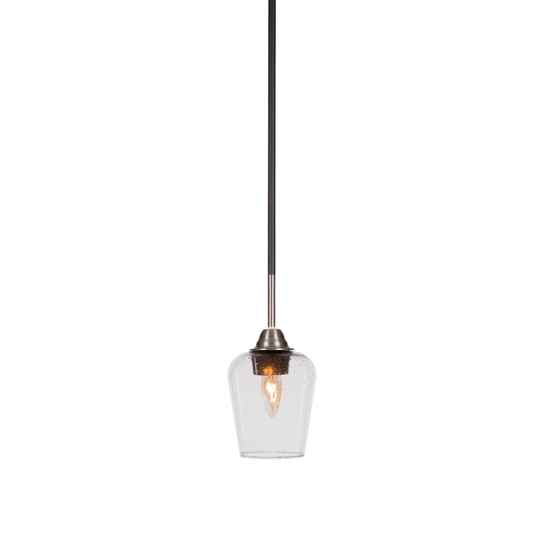 Toltec Paramount 3401-mbbn-210 Pendant Light - Matte Black & Brushed Nickel