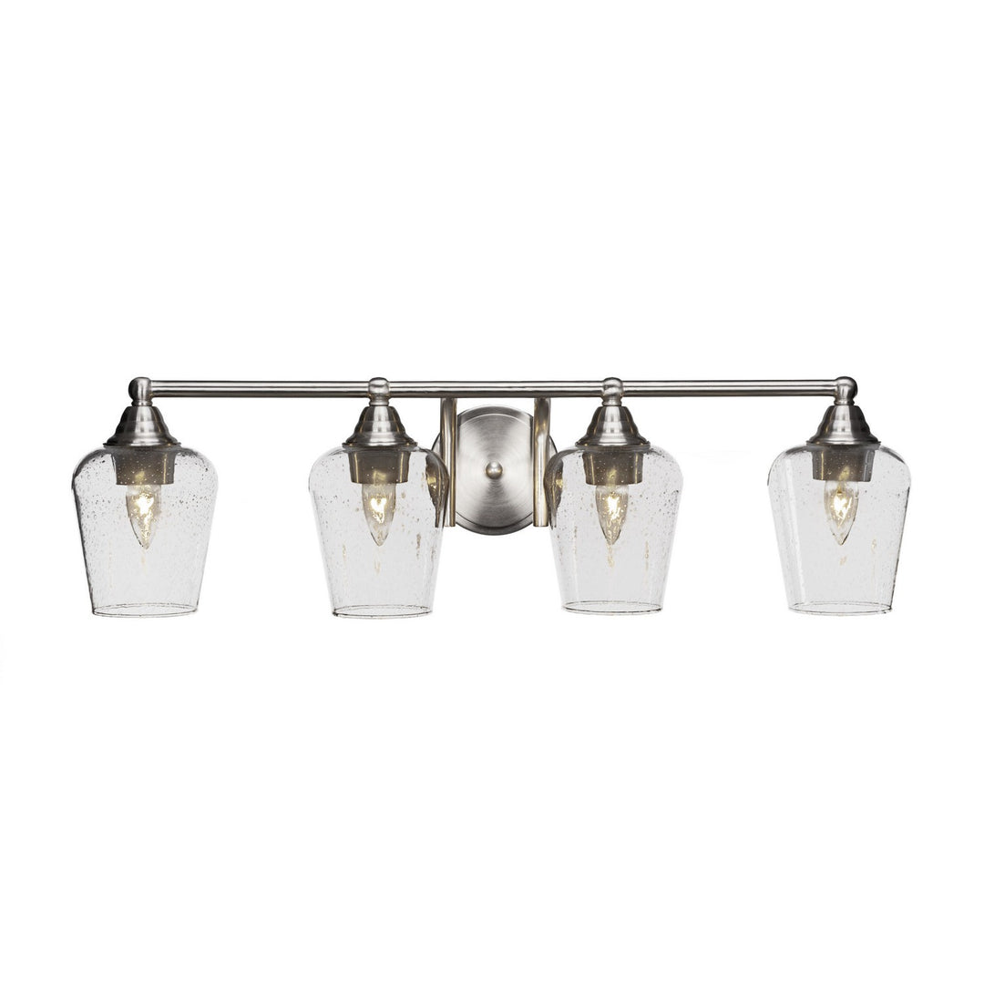 Toltec Paramount 3424-bn-210 Bath Vanity Light 31 in. wide - Brushed Nickel