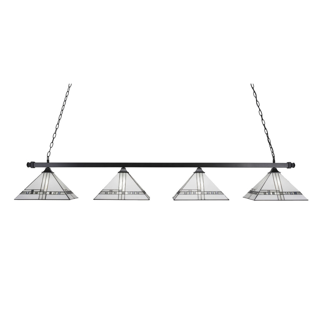 Toltec Square/Square 404-mb-955 Pendant Light - Matte Black