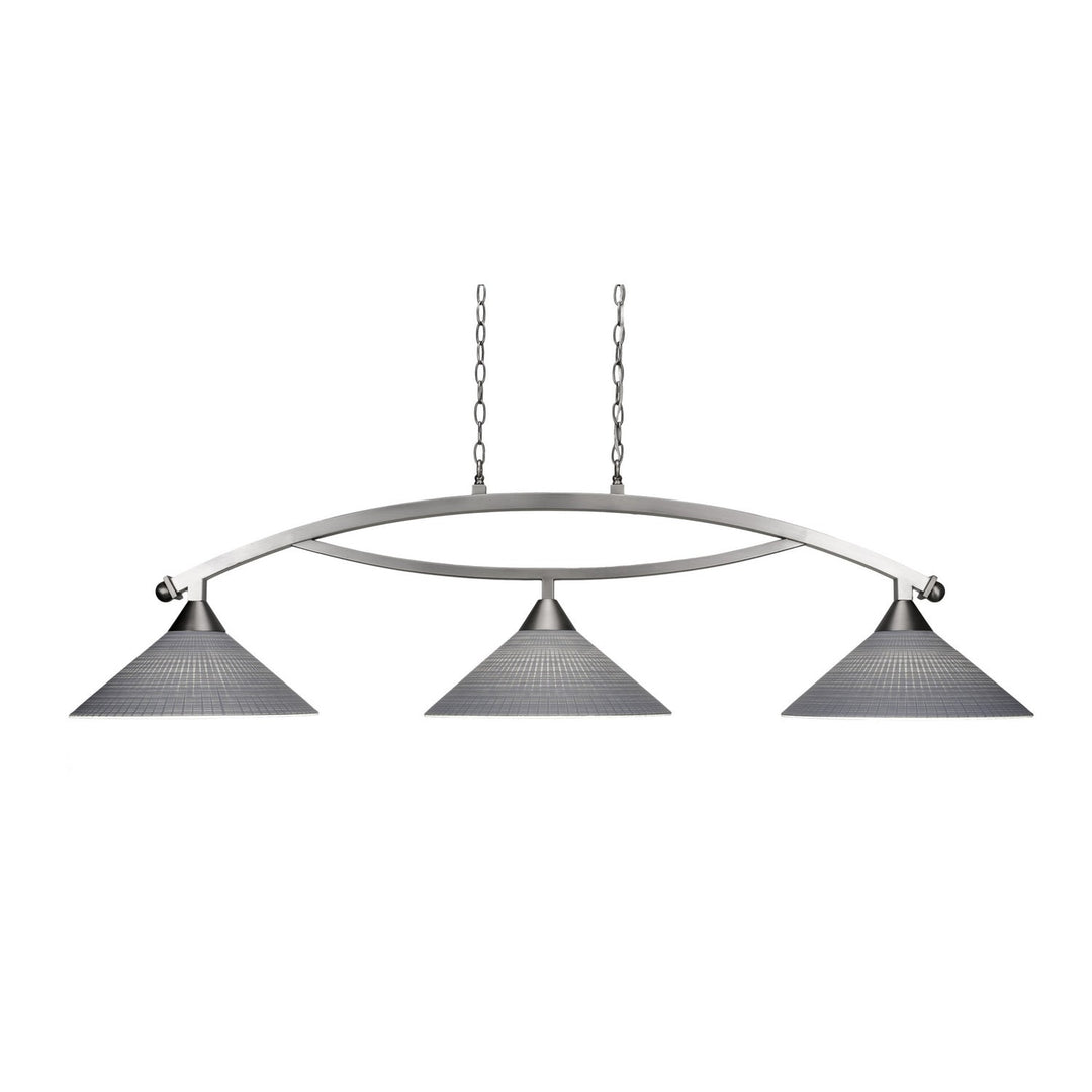 Toltec Bow 873-bn-4012 Pendant Light - Brushed Nickel