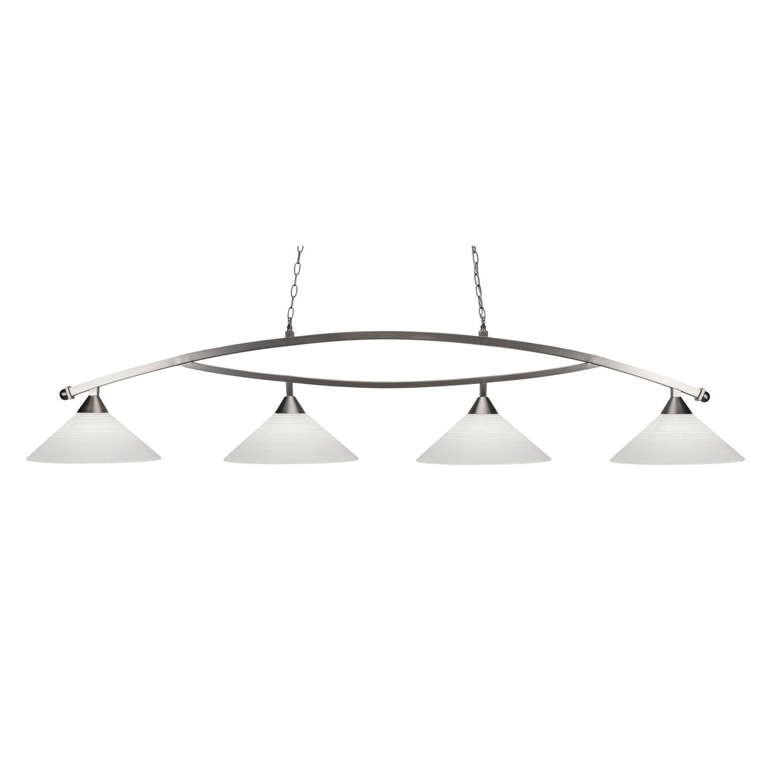 Toltec Bow 874-bn-4011 Pendant Light - Brushed Nickel