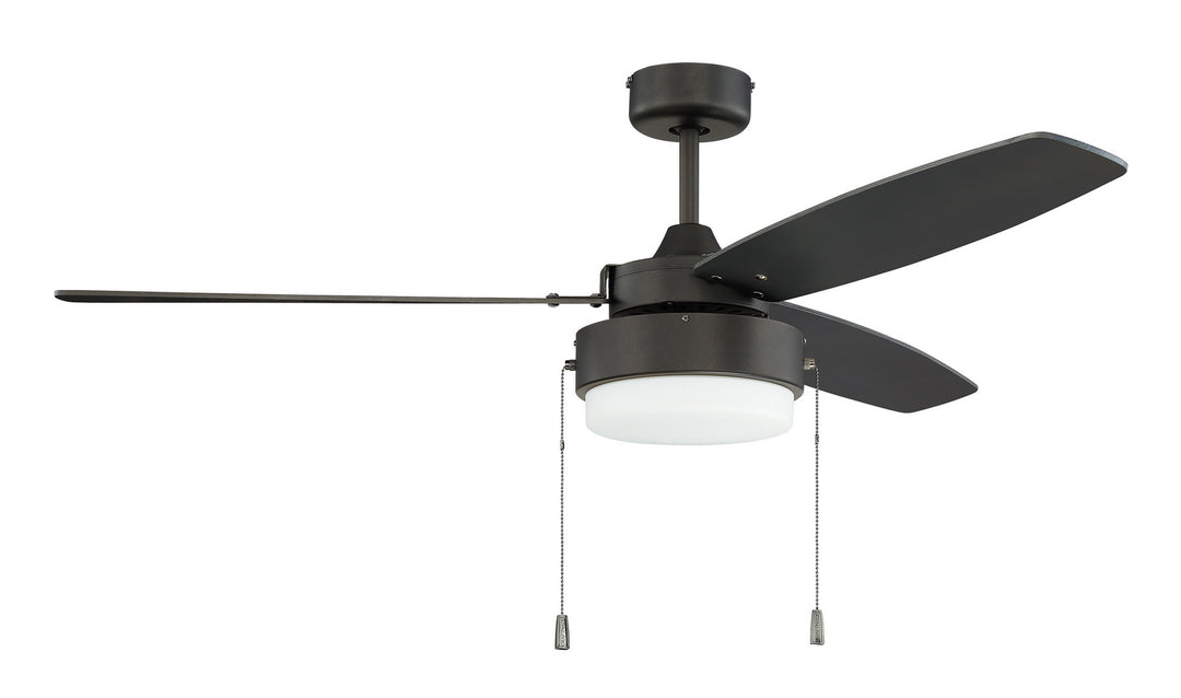 Craftmade Intrepid INT52ESP3 Ceiling Fan 52 - Espresso, Espresso/Walnut/