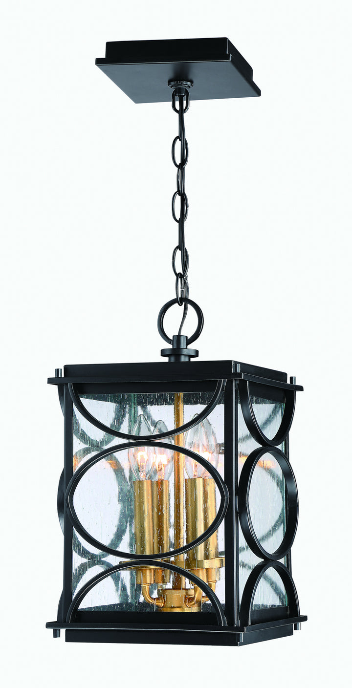 Craftmade Lighting ZA1911-MNPAB  Hamilton Outdoor Midnight/Patina Aged Brass