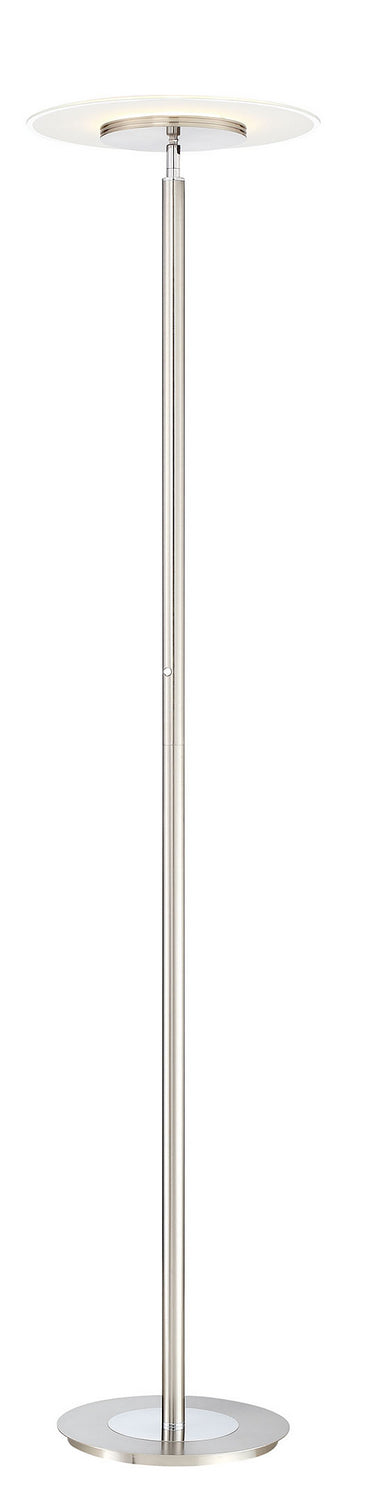 Arnsberg 479110107 Modern Tampa Lamp Satin Nickel