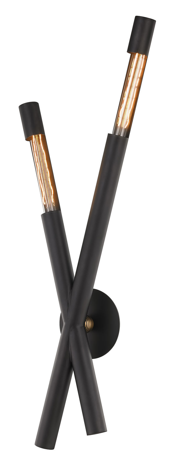 Troy Hendrix B6882 Wall Sconce Light - Chemical Bronze