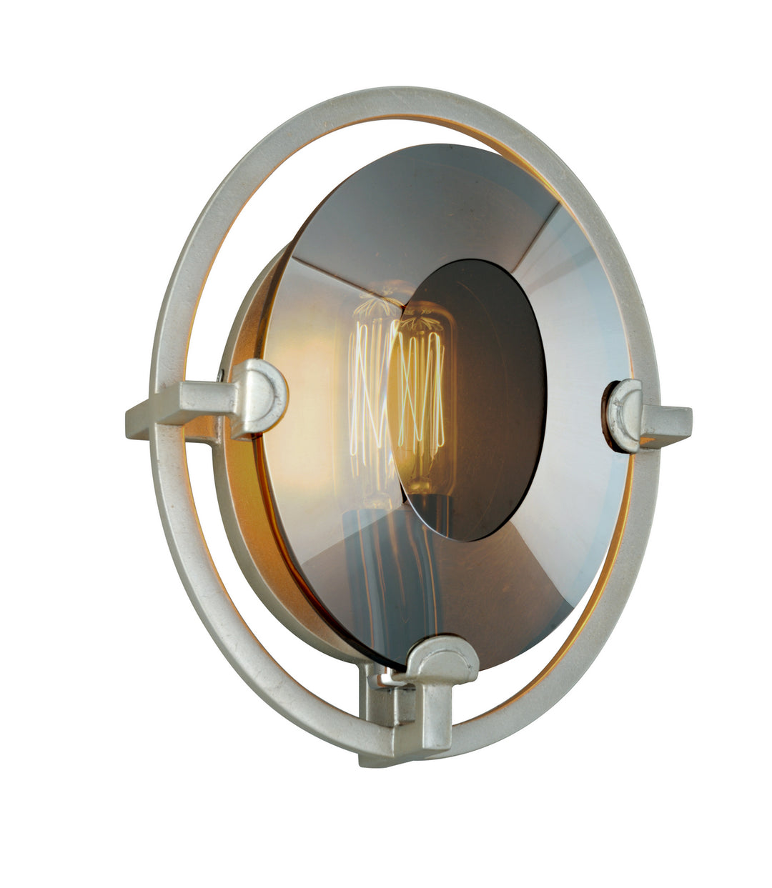 Troy Prism B7091 Wall Light - Silver Leaf