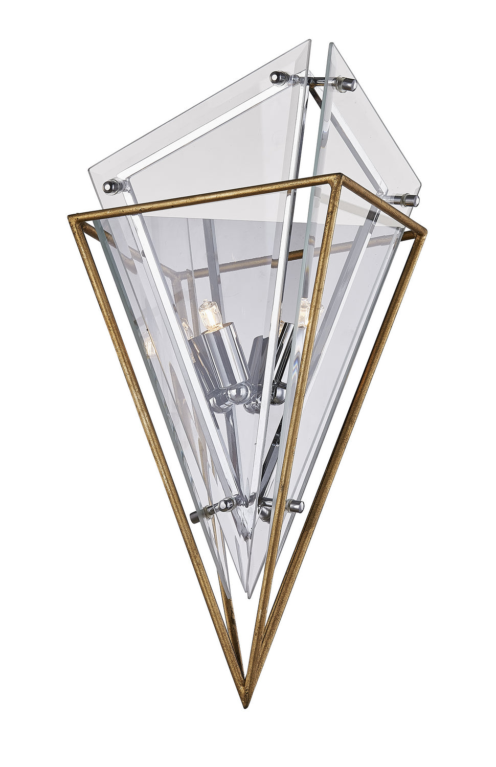 Troy Epic B7141 Wall Sconce Light - Gold Leaf