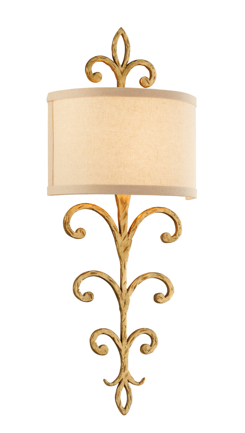 Troy Crawford B7182 Wall Sconce Light - Crawford Gold