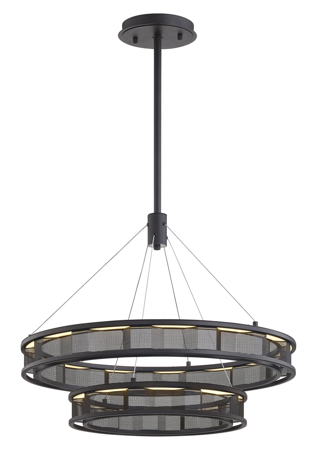 Troy Fuze F6864 Chandelier Light - Modern Bronze