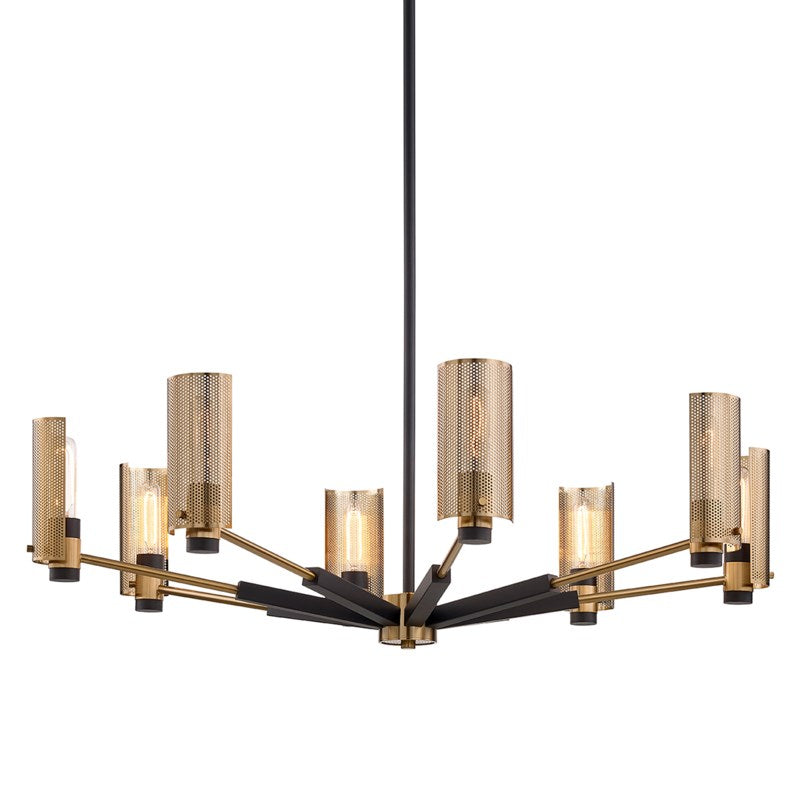 Troy Pilsen F6878-SFB/PBR Pendant Light - Modern Bronze And Aged Brass