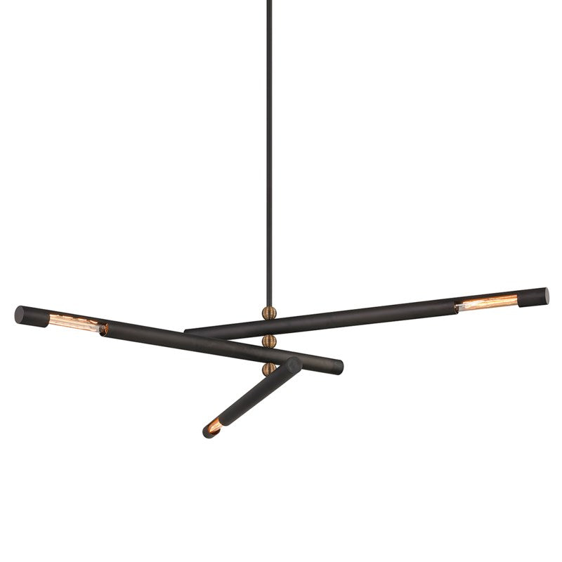 Troy Hendrix F6886-BRZ/PBR Pendant Light - Chemical Bronze
