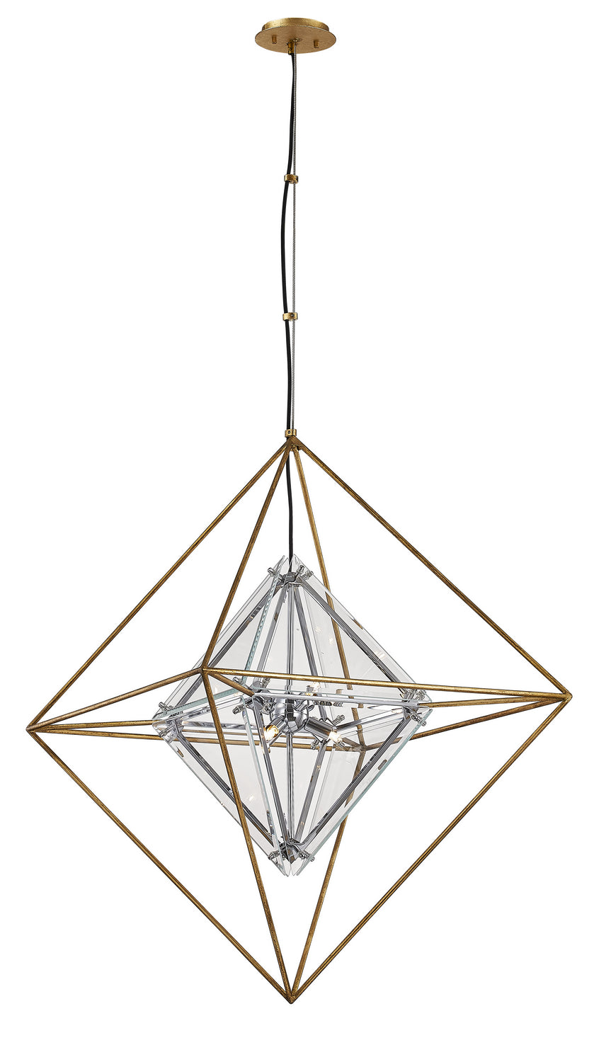 Troy Epic F7146 Pendant Light - Gold Leaf
