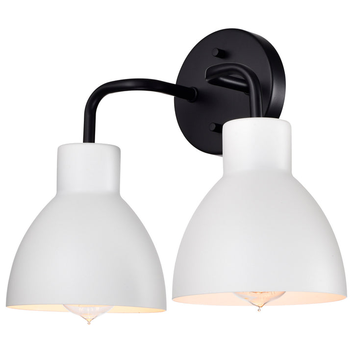 Nuvo Sloan 60-6785 Bath Vanity Light 14 in. wide - Matte Black
