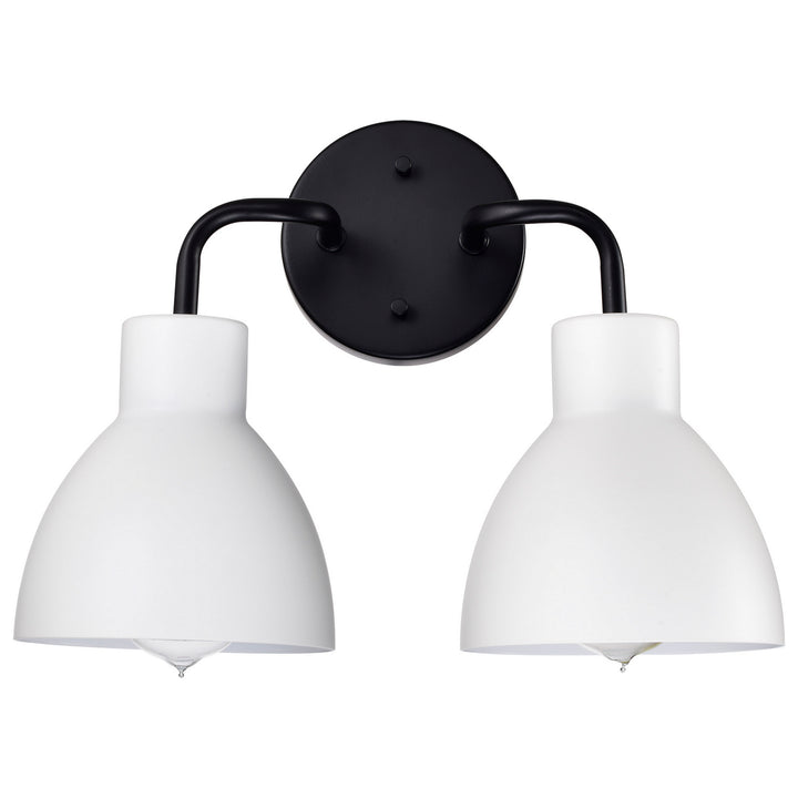 Nuvo Sloan 60-6785 Bath Vanity Light 14 in. wide - Matte Black