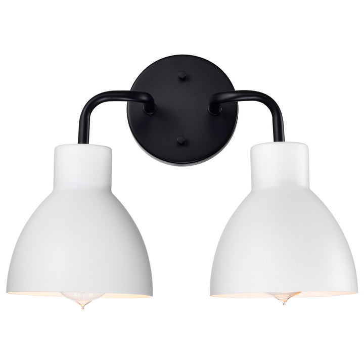 Nuvo Sloan 60-6785 Bath Vanity Light 14 in. wide - Matte Black
