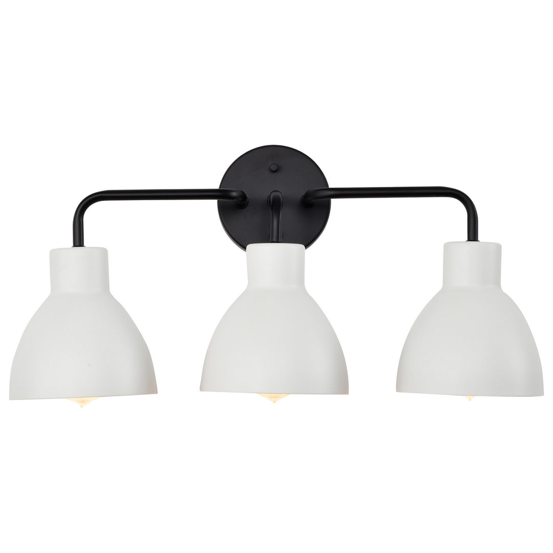 Nuvo Sloan 60-6786 Bath Vanity Light 22 in. wide - Matte Black