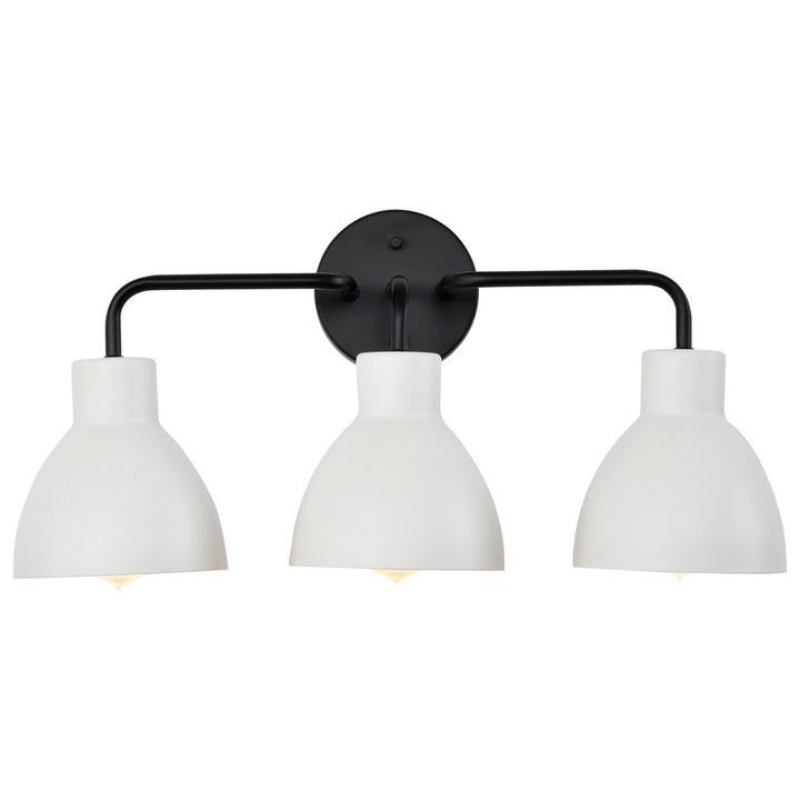 Nuvo Sloan 60-6786 Bath Vanity Light 22 in. wide - Matte Black