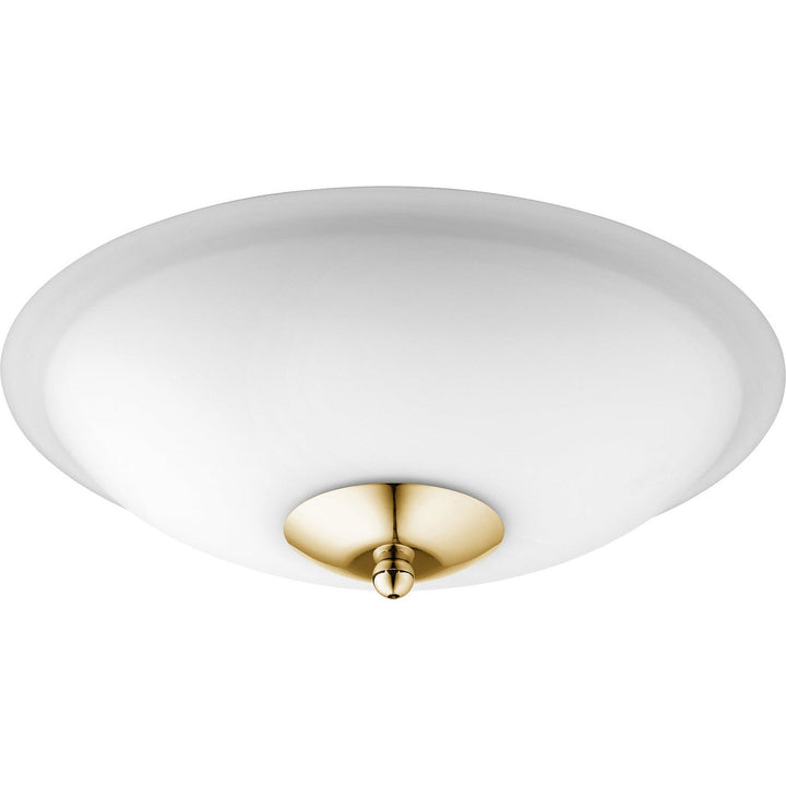 Quorum 1180-880 Fan Light Kit - Aged Brass w/ Satin Opal