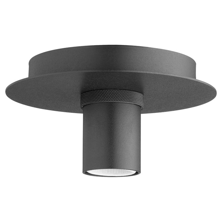 Quorum Keyless 322-69 Ceiling Light - Textured Black, Weathered Gray/Weathered Gray/