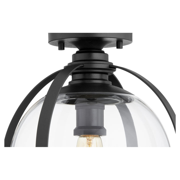 Quorum  38-13-69 Ceiling Light - Textured Black