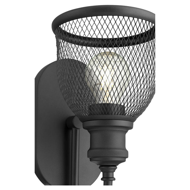 Quorum Omni 5212-1-69 Wall Sconce Light - Textured Black