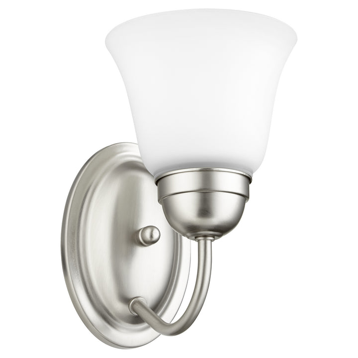 Quorum 5404 Series 5404-1-65 Wall Sconce Light - Satin Nickel