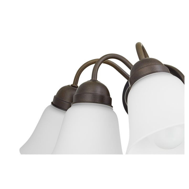 Quorum 5404 Series 5404-3-86 Bath Vanity Light 17 in. wide - Oiled Bronze