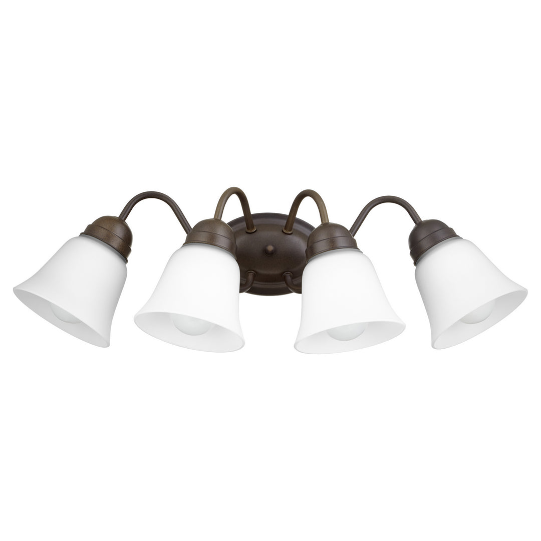Quorum 5404 Series 5404-4-86 Bath Vanity Light 24 in. wide - Oiled Bronze