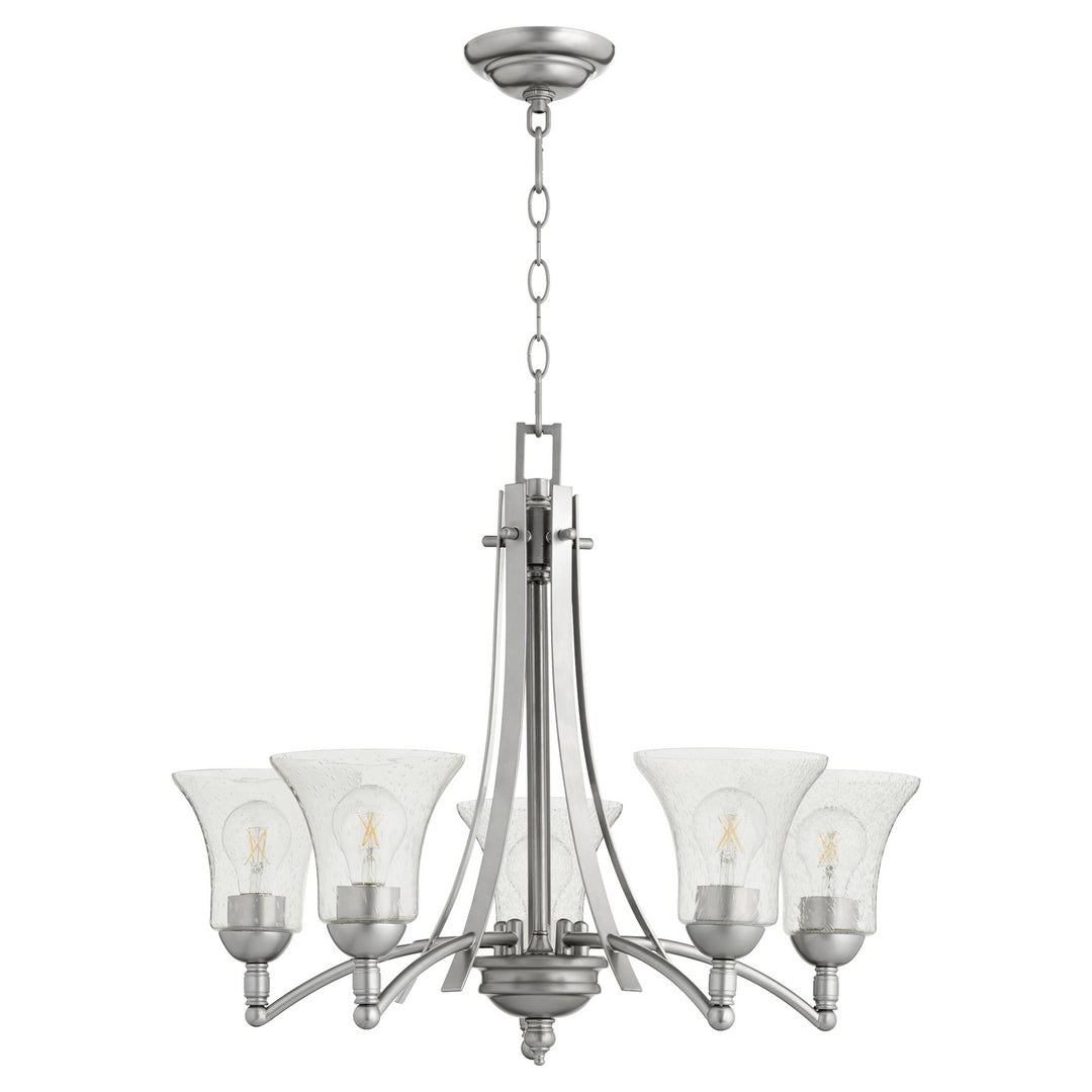 Quorum Aspen 6177-5-64 Chandelier Light - Classic Nickel