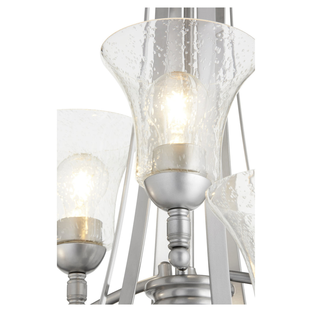 Quorum Aspen 6177-9-64 Chandelier Light - Classic Nickel